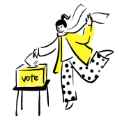 person voting